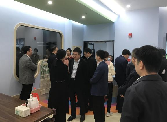 原江西省民政厅张福庆副厅长来实训基地调研