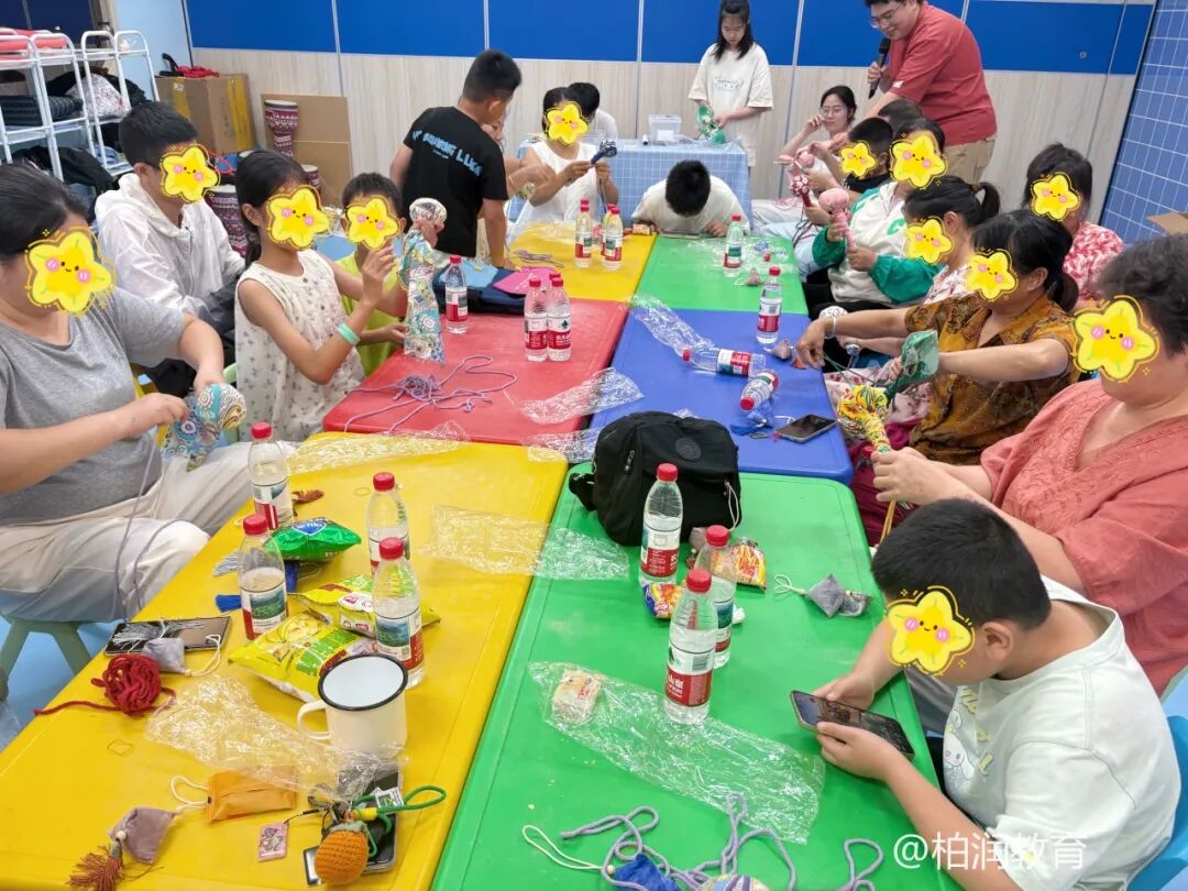 粽情纾压，温暖同行｜柏润中心开展端午家长减压趣味主题活动